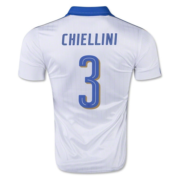 Italy 2015-16 CHIELLINI #3 Away Soccer Jersey
