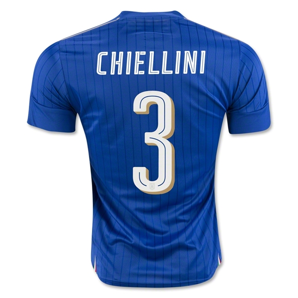Italy 2016 CHIELLINI #3 Home Soccer Jersey
