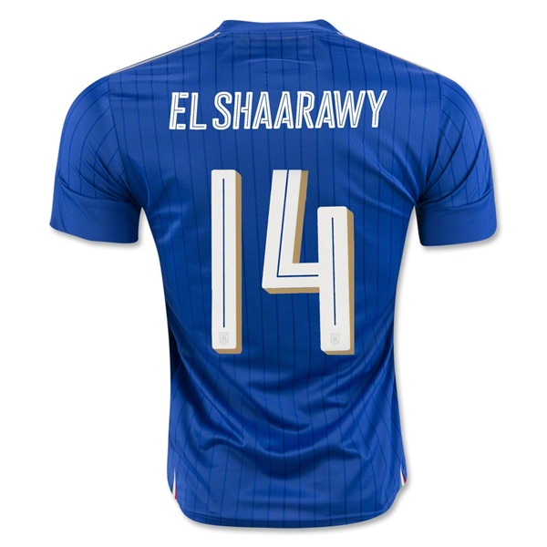 Italy 2016 EL SHAARAWY #14 Home Soccer Jersey