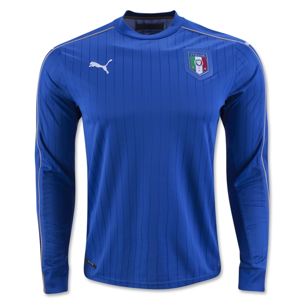 Italy 2016 LS Home Soccer Jersey
