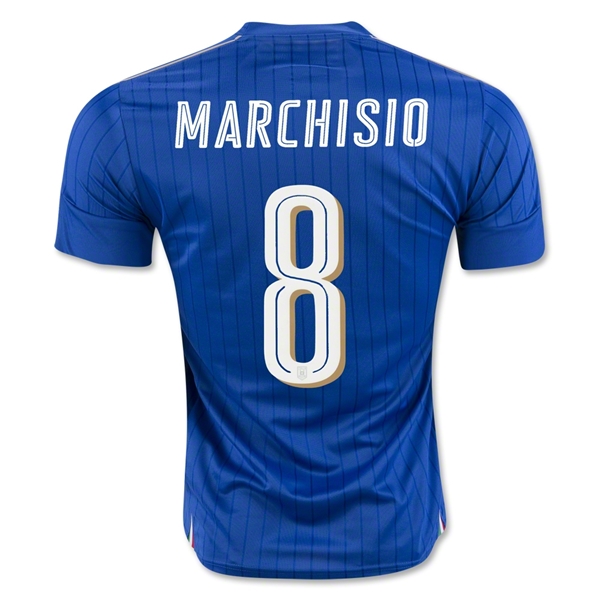 Italy 2016 MARCHISIO #8 Home Soccer Jersey