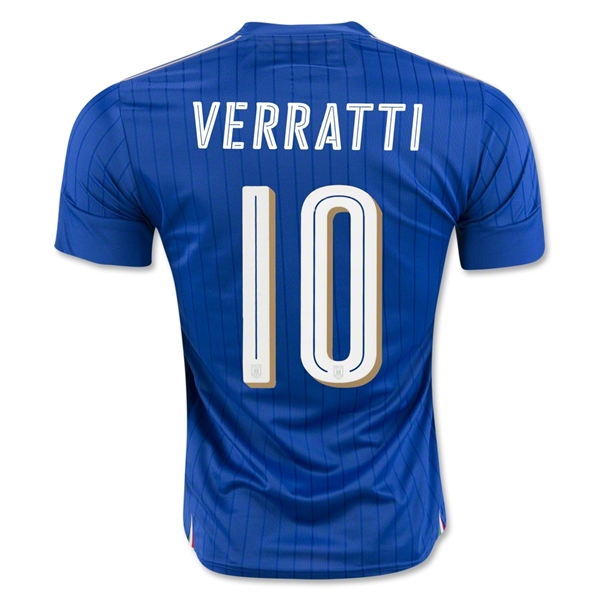 Italy 2016 VERRATTI #10 Home Soccer Jersey