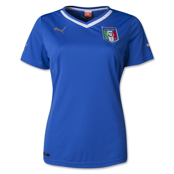 Italy Women's 2014 Home Soccer Jersey