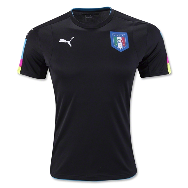 Italy 2016 Euro Black Goalkeeper Jersey