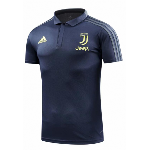 Juventus 18/19 Polo Jersey Shirt Blue