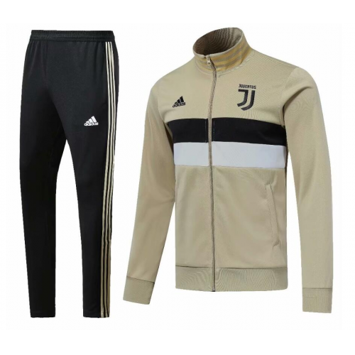 Juventus 18/19 Jacket Tracksuit Apricot High Collar With Pants