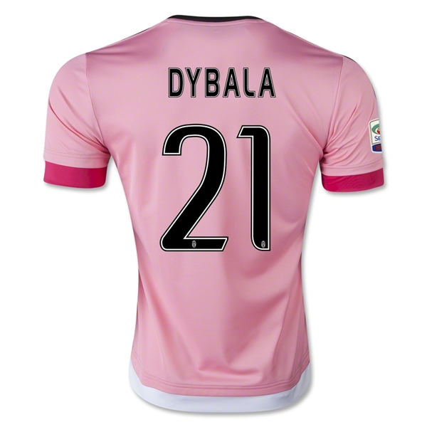 Juventus 2015-16 DYBALA #21 Away Soccer Jersey