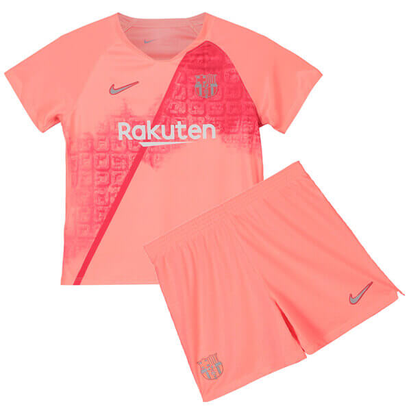 2018/19 Kids Barcelona Third Soccer Kits (Shirt+Shorts)