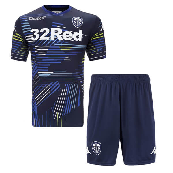 18/19 Kids Leeds United F.C. Away Soccer Kit(Shirt+Shorts)