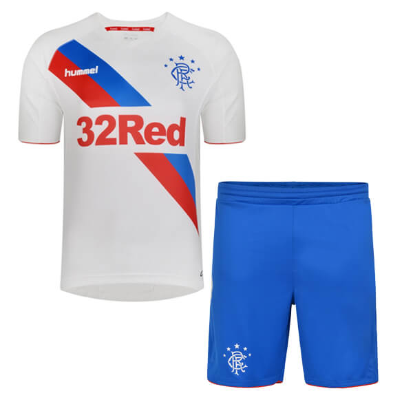 18/19 Kids Rangers FC Away Soccer Kit(Shirt+Shorts)