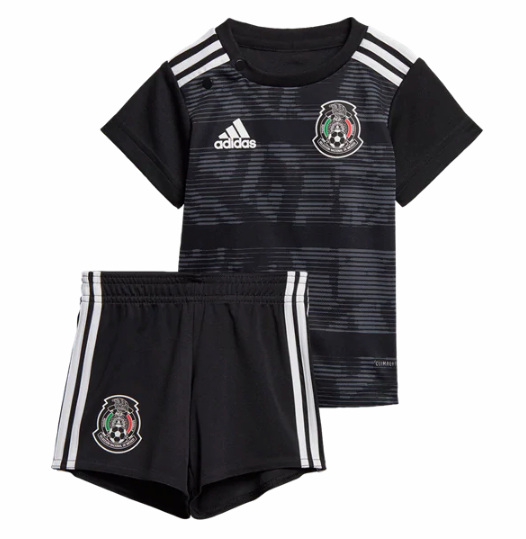 Kids Mexico 19/20 Home Soccer Kits (Shirt+Shorts)