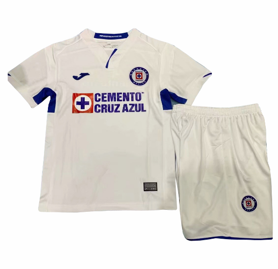19/20 Kids Cruz Azul Away Soccer Kit (Shirt+Shorts)