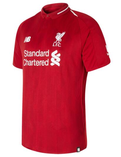 Liverpool 2018/19 Home Soccer Jersey