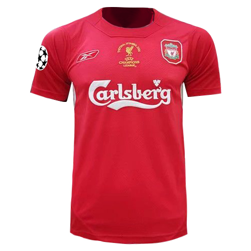 Liverpool 2005 Retro EURO Champtions Jersey with UCL Patch