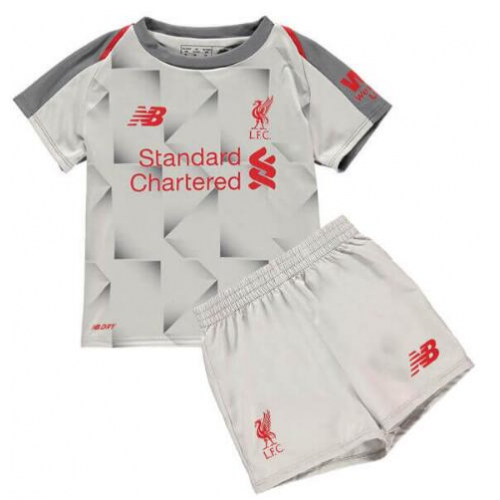 Kids Liverpool 18/19 Thrid Away Kits (Shirt+Shorts)