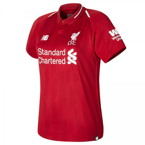 Liverpool 18/19 Women's Home Soccer Jersey Shirt