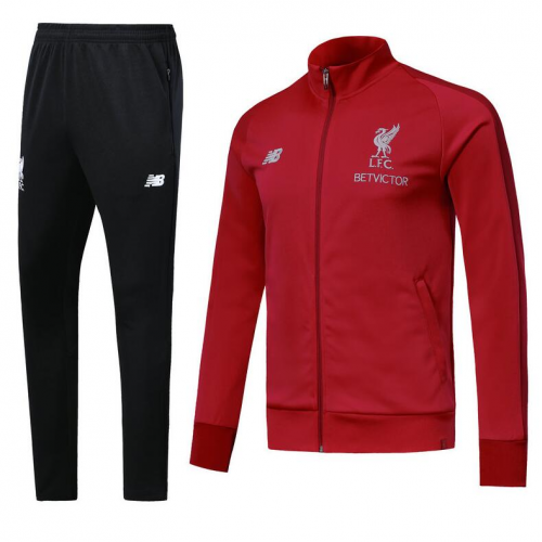 Liverpool 18/19 Jacket Tracksuits Red With Pants