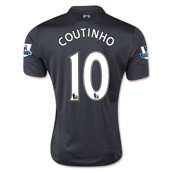 Liverpool 2015-16 COUTINHO #10 Third Soccer Jersey