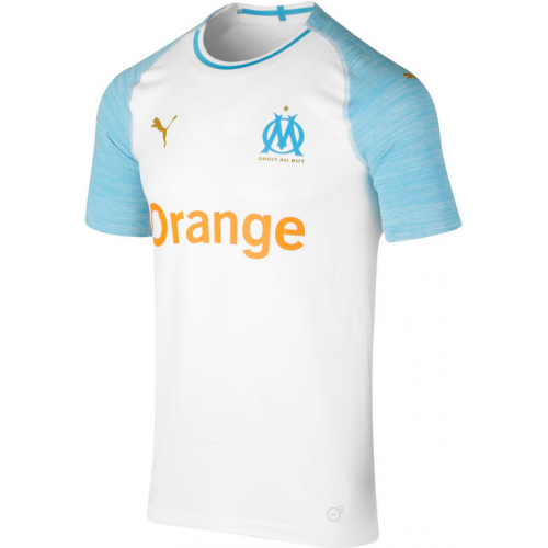 Marseilles 18/19 Home Soccer Jersey Shirt