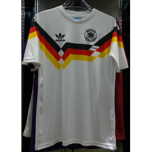 1990 West Germany Retro Home Soccer Jersey