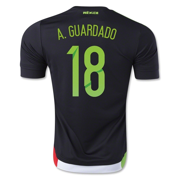 Mexico 2015 A. GUARDADO #18 Home Soccer Jersey