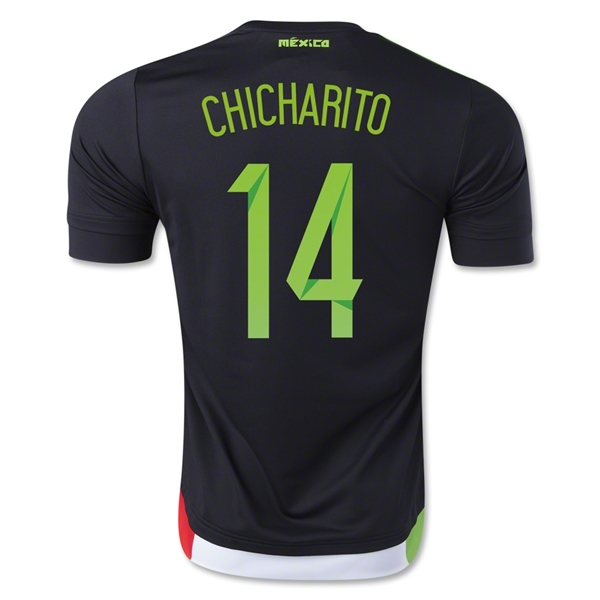 Mexico 2015 CHICHARITO #14 Home Soccer Jersey