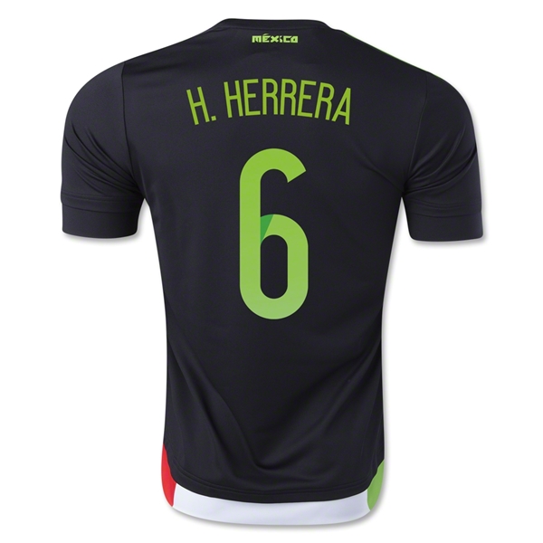 Mexico 2015 H. HERRERA #6 Home Soccer Jersey
