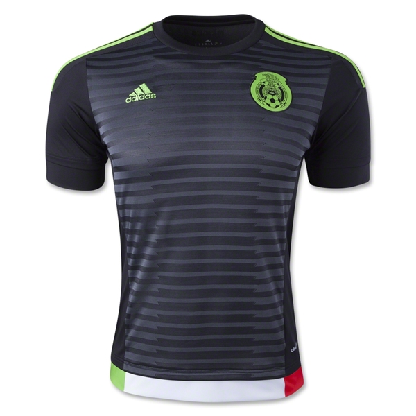 Mexico 2015 Black Home Soccer Jersey