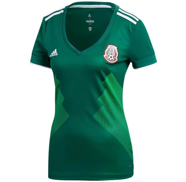 Mexico 2018 World Cup Home Women Soccer Jersey Shirt