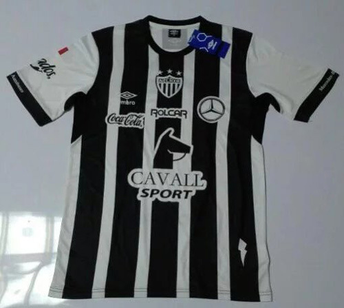 Necaxa 2016/17 Black&White Away Soccer Jersey