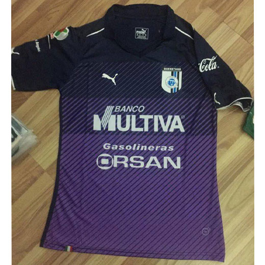 Queretaro FC de Mexico 2016/17 Third Soccer Jersey