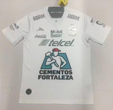 Club León 2017/18 White Away Soccer Jersey