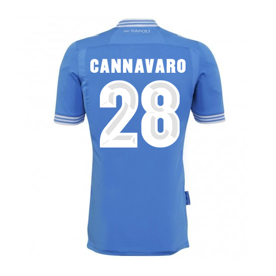 13-14 Napoli #28 Cannavaro Home Jersey Shirt