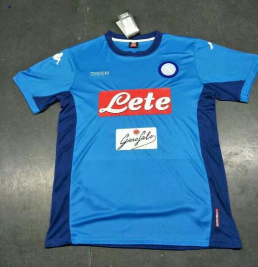 Napoli 2017/18 Home Soccer Jersey