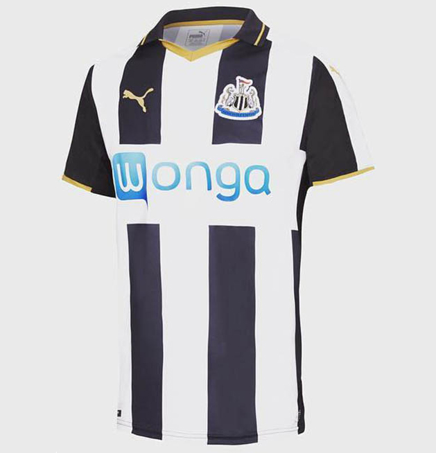 Newcastle United 2016/17 Home Soccer Jersey