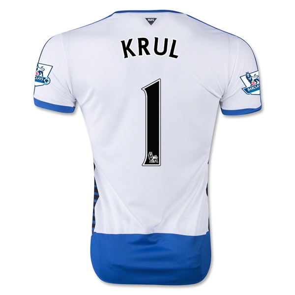 Newcastle United 2015-16 KRUL #1 Home Soccer Jersey