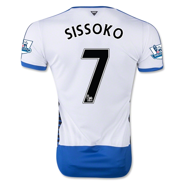 Newcastle United 2015-16 SISSOKO #7 Home Soccer Jersey