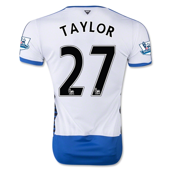 Newcastle United 2015-16 TAYLOR #27 Home Soccer Jersey