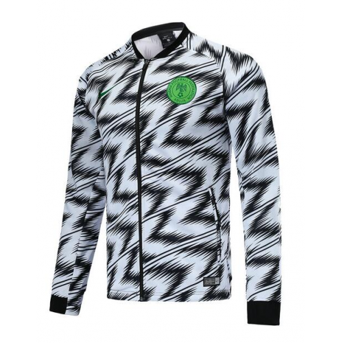 Nigeria 2018 Training Jacket White Black