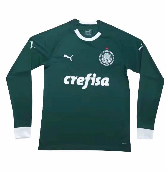 Palmeiras 19/20 Home Long Sleeve Soccer Jersey Shirt