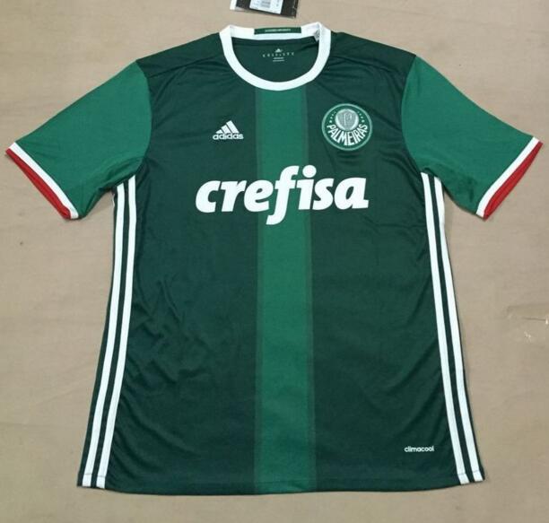 Palmeiras 2016/17 Home Soccer Jersey