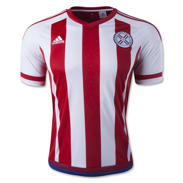 Paraguay 2016-17 Home Soccer Jersey
