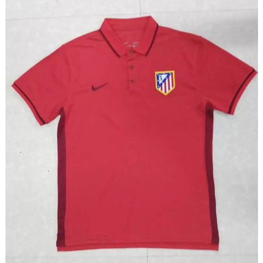 Atletico Madrid 16/17 Red Polo Shirt
