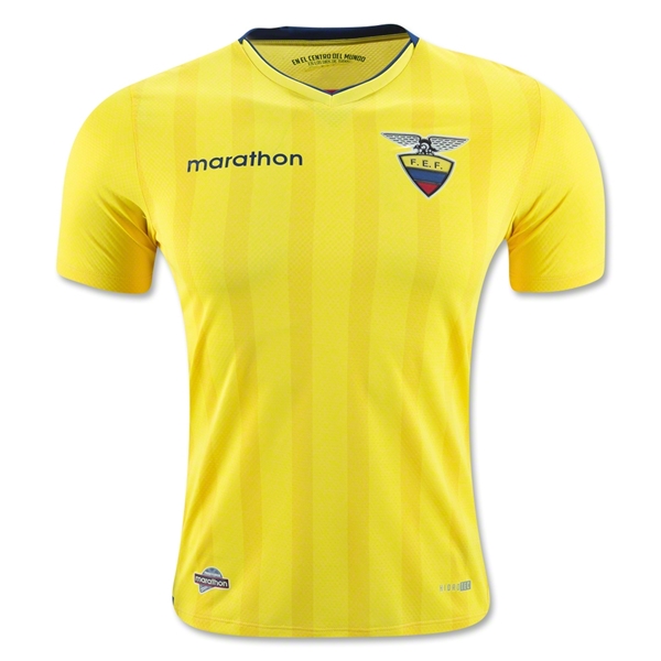 Ecuador 2016-17 Home Soccer Jersey