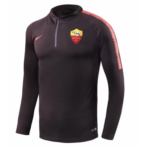 Roma 18/19 Training Sweat Top Brown