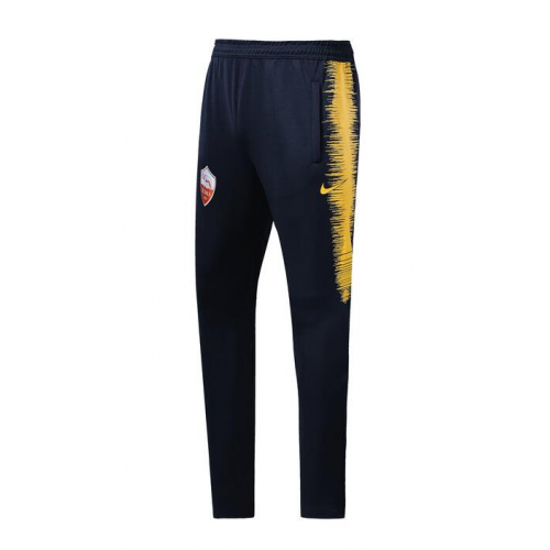 Roma 18/19 Training Pants Black Orange
