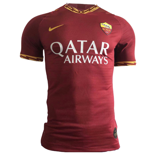 Player Version AS Roma 19/20 Home Soccer Jersey Shirt