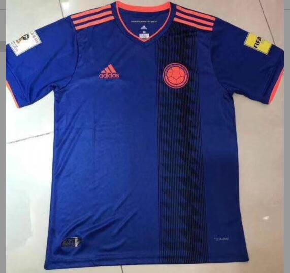 Colombia 2018 World Cup Away Soccer Jersey