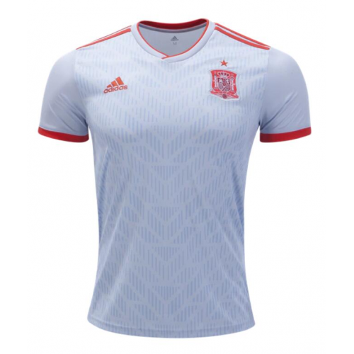 Spain 2018 World Cup Away Soccer Jersey Shirt