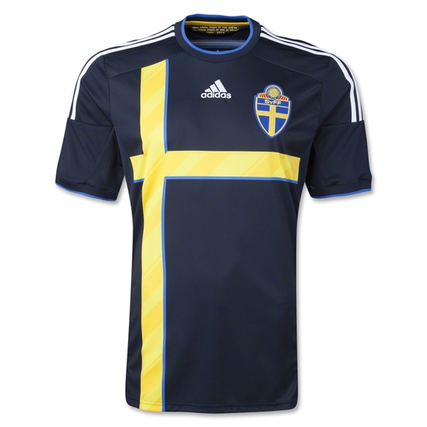 Sweden 2014 Away Soccer Jersey